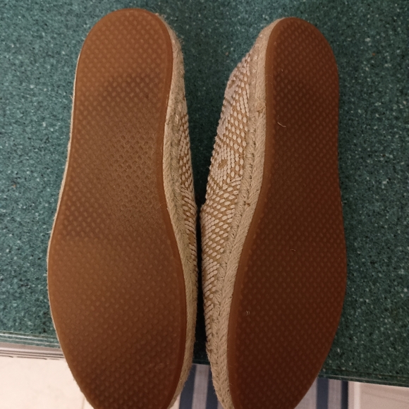 Toms woven flat espadrille sz 8 - Picture 4 of 6
